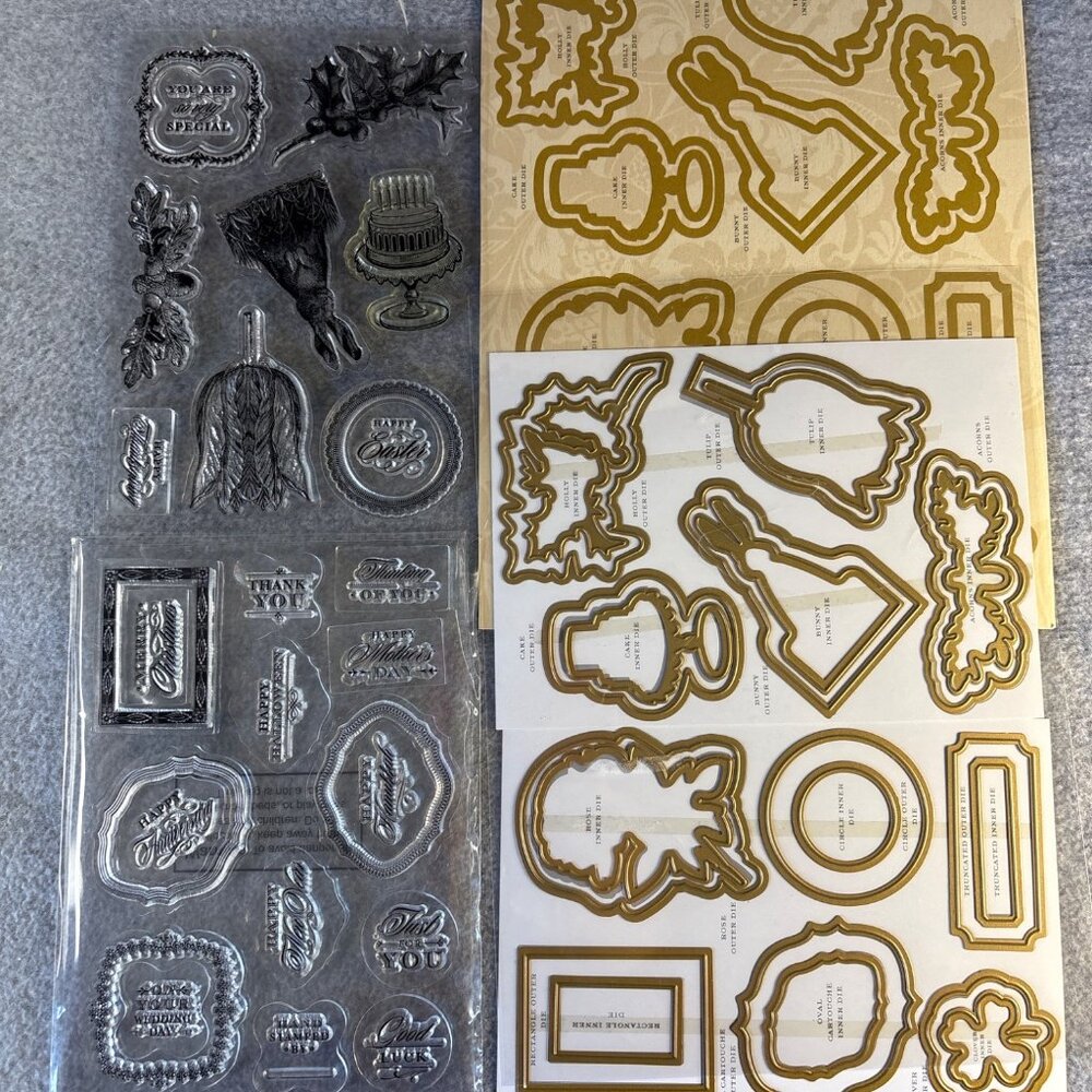 Anna Griffin Treasury Series Holiday Everyday Stamps & Dies Set